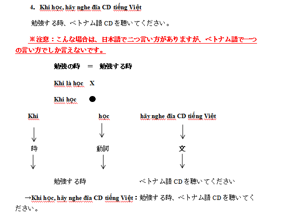 5-ベトナム語初級26：～する時に